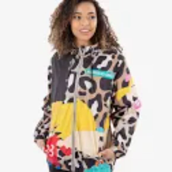 Members Only Nickelodeon Windbreaker Jacket 90s Rugrats Hey Arnold Medium H310 - Picture 2 of 11